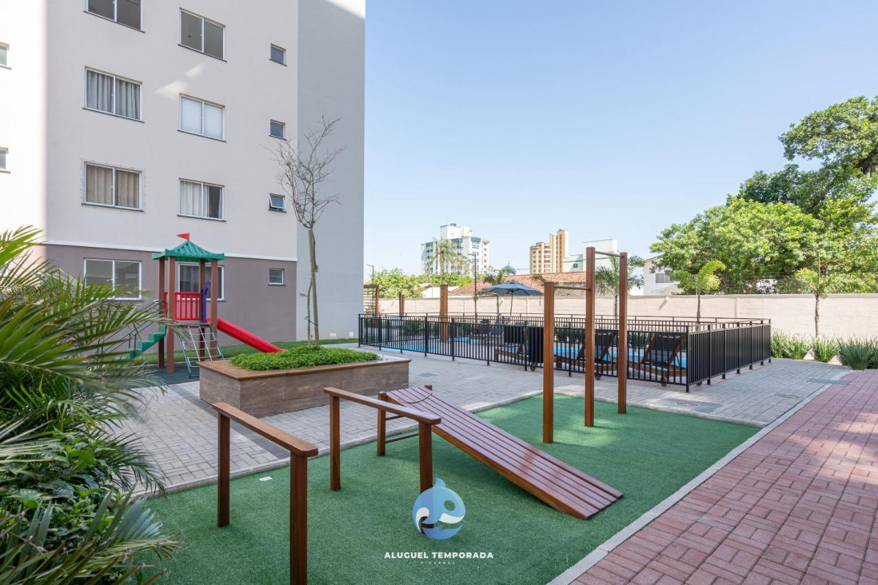 Apartamento Vista Mar: Condomínio com Piscina e Lazer Perto do Beto Carreiro Picarras Exterior photo